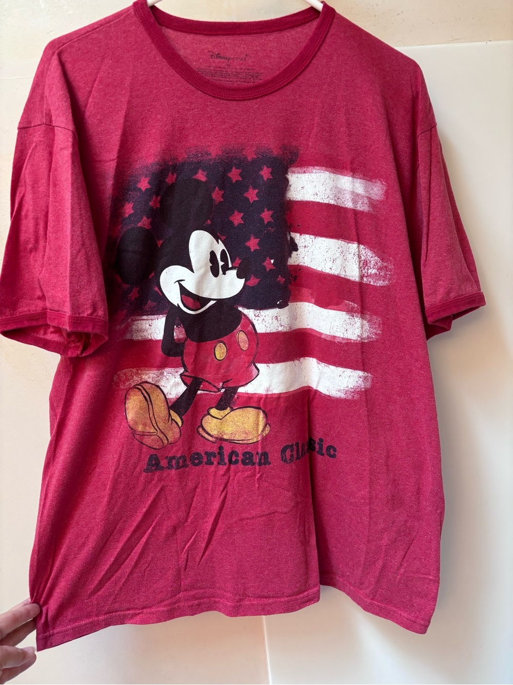 Disney Mickey Mouse American flag t-shirt